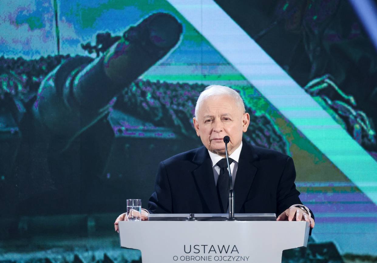 Jarosław Kaczyński wskazał, jak ma się skończyć wojna w Ukrainie
