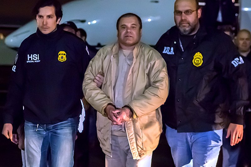 El Chapo, słynny król narkotykowy z Meksyku, został skazany na dożywocie w USA.