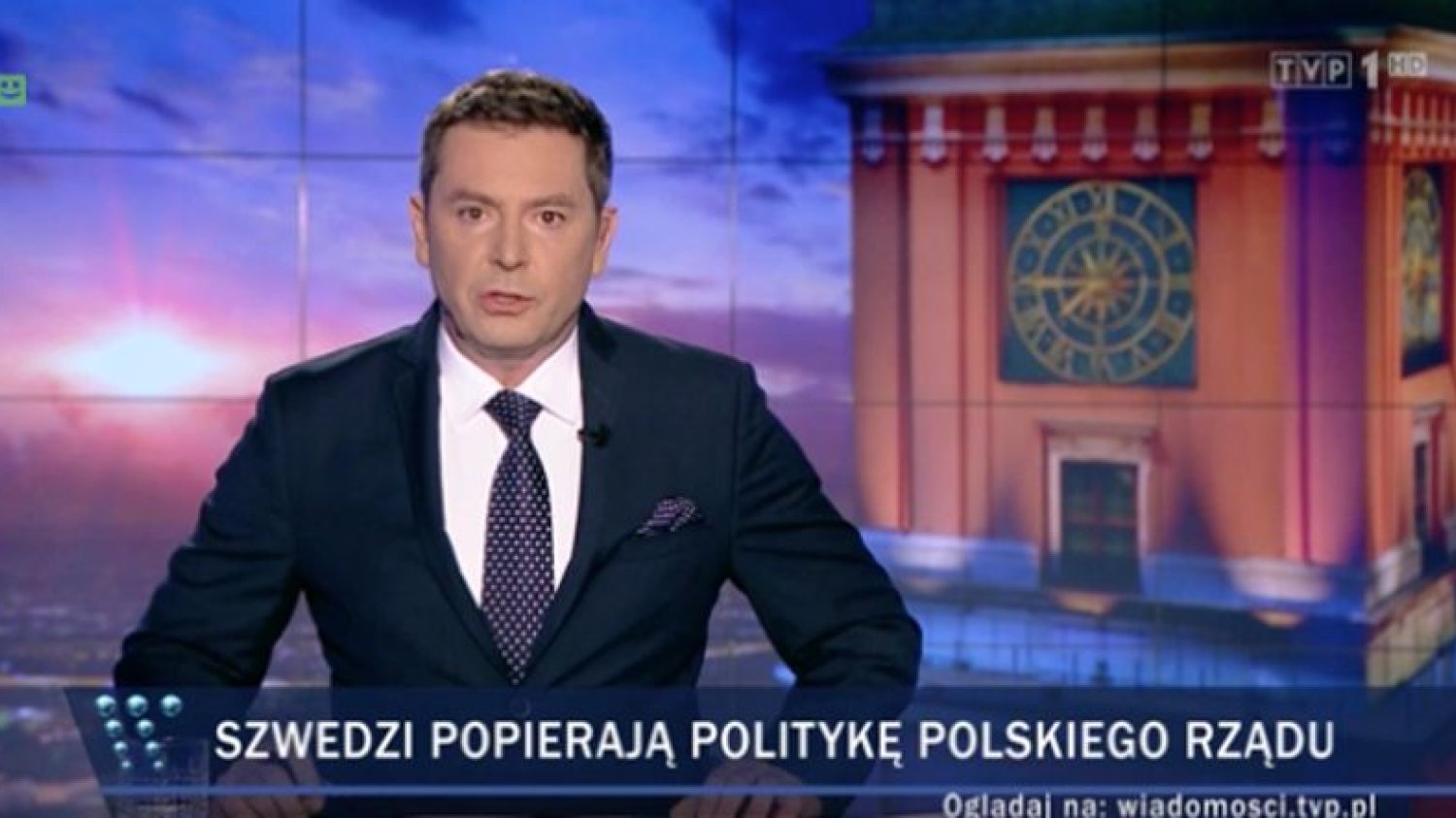 "Szwedzi popierają politykę polskiego rządu" - ogłosiły wczoraj "Wiadomości" TVP