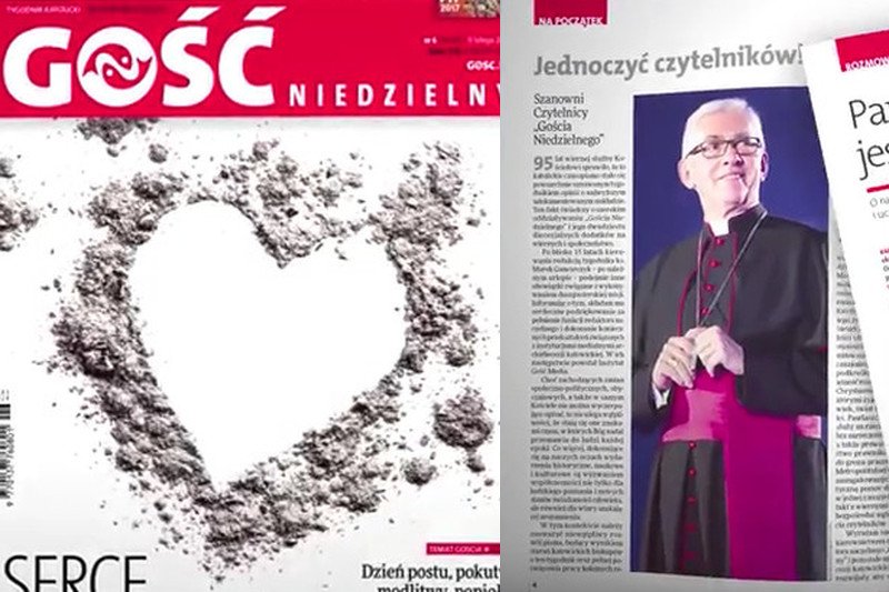 Najnowsze numery tygodnika "Gość Niedzielny", które oburzyły niektórych czytelników.
