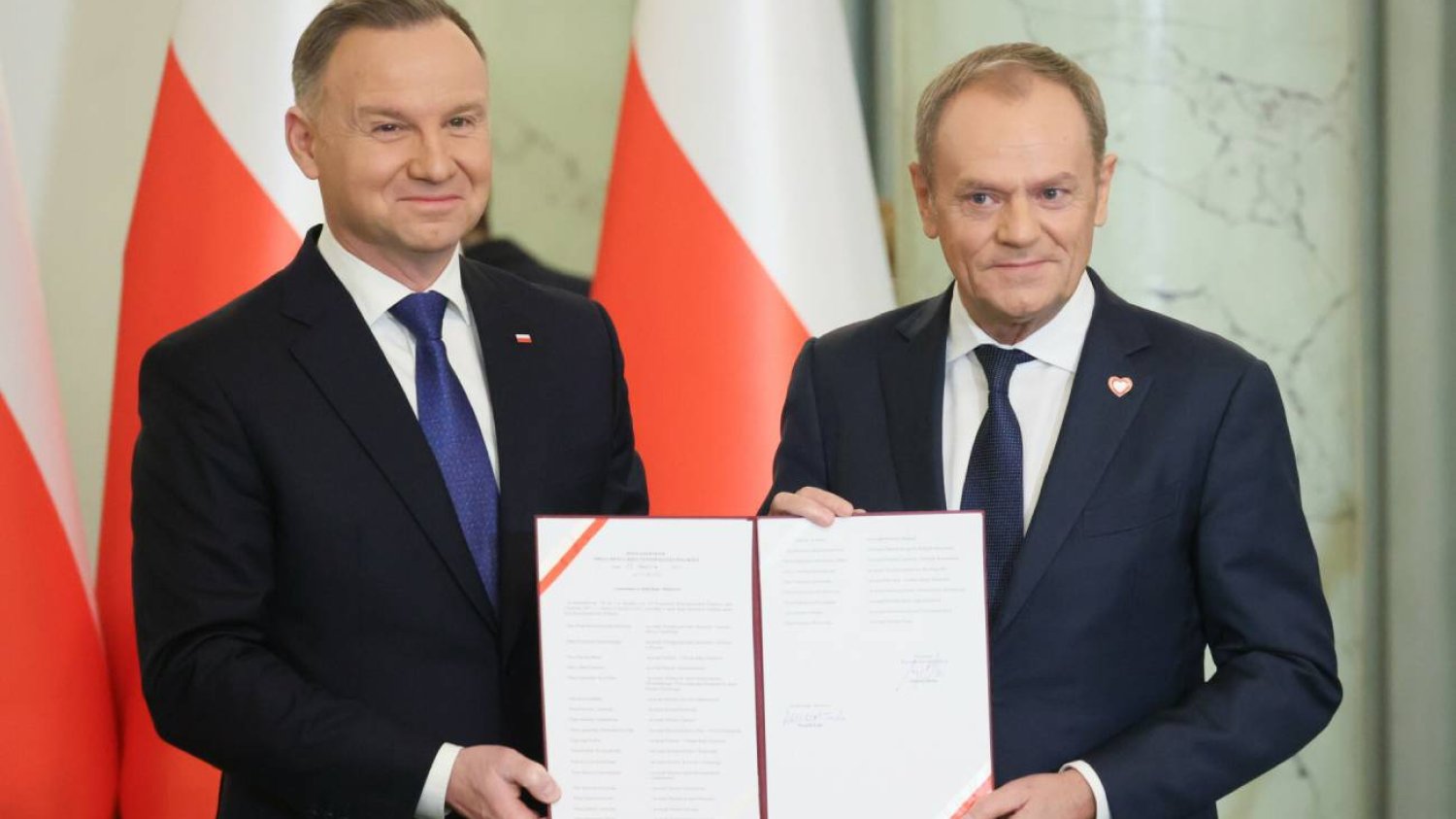 Donald Tusk został zaprzysiężony na premiera