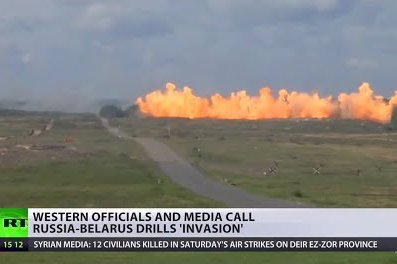 Media nazywają rosyjsko-białoruskie manewry "inwazją".