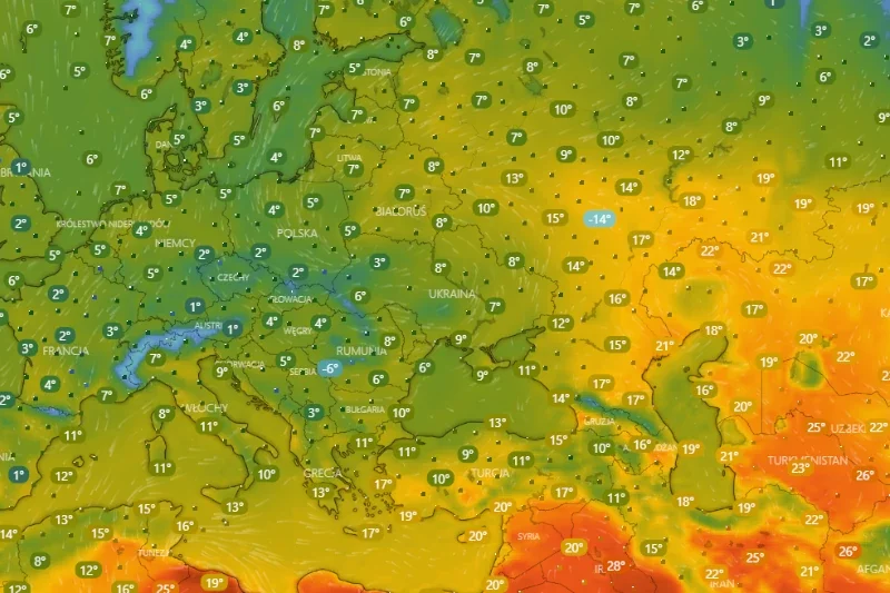 Czy do Polski dojdzie ze wschodu fala upałów?