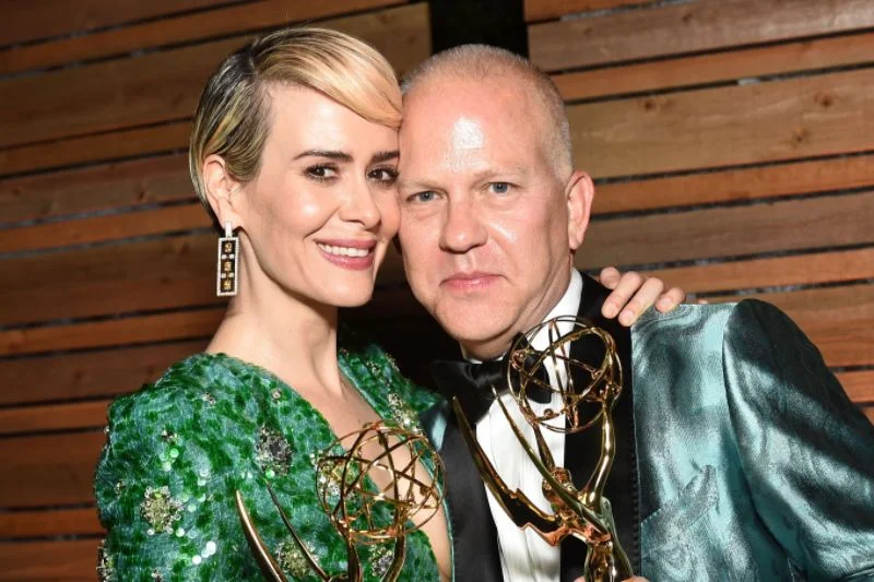 Sarah Paulson i reżyser Ryan Murphy