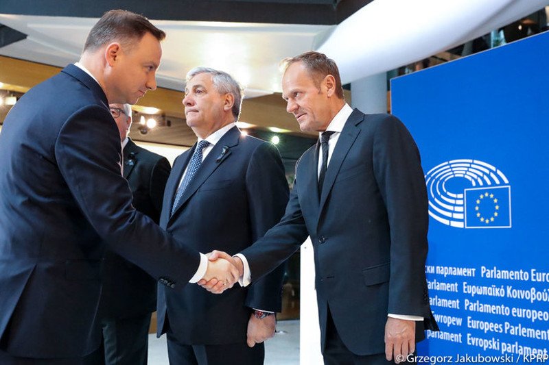 Andrzej Duda i Donald Tusk to faworyci następnych wyborów prezydenckich.