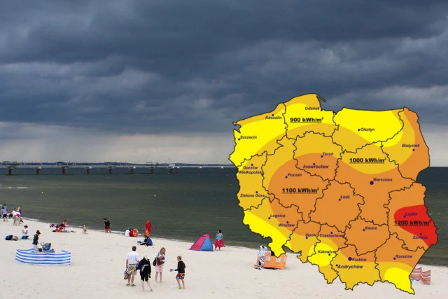 Gdzie najbardziej korzystają ze Słońca? Nie na Pomorzu.