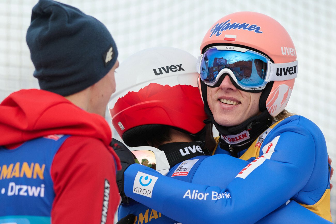 Dawid Kubacki był najlepszy z Biało-Czerwonych w czwartkowych kwalifikacjach konkursu w Bischofshofen.