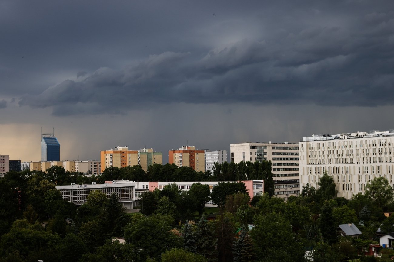 Gdzie jest burza pyta teraz pół Polski. Tu jednak stało się coś więcej