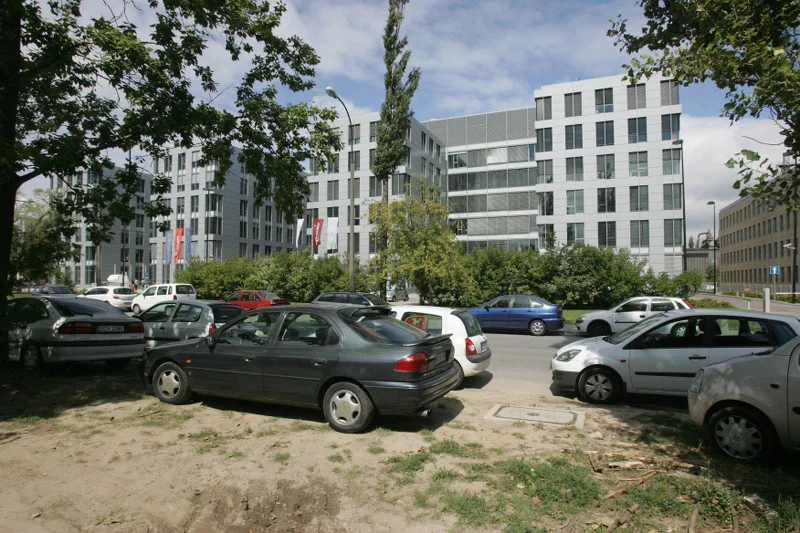 Ul. Domaniewska między ulicami Suwak i Postępu - 2008 rok.