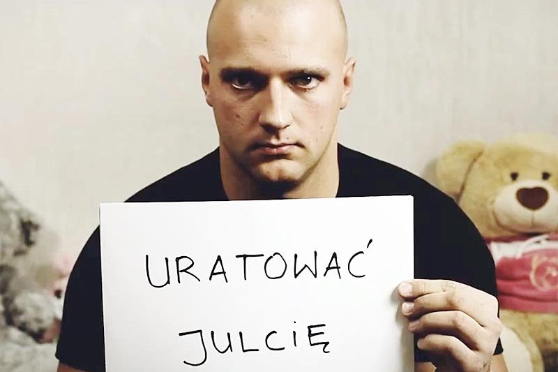 Dzięki pomysłowości jej ojca w 8 godzin udało się zebrać 127 tys. zł na pomoc chorej Julii. Pomogli internauci z serwisów Siepomaga.pl i Wykop.pl.