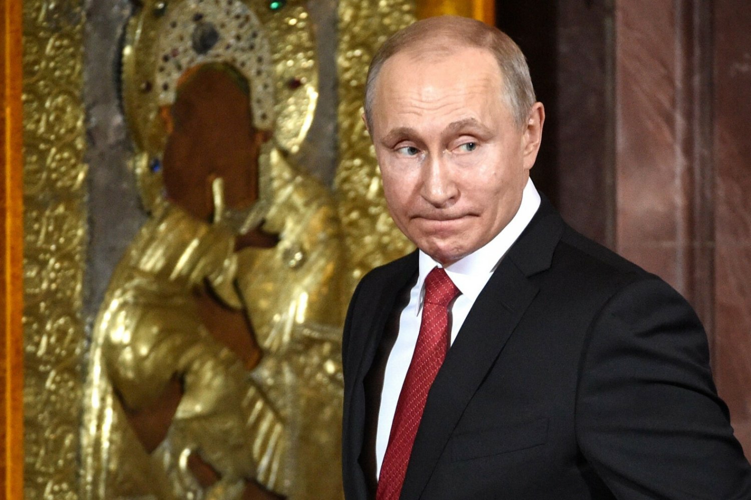 Władimir Putin pojawił się na Wielkanoc w cerkwi.