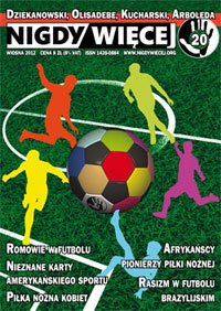 Okładka nowego numeru pisma "NIGDY WIĘCEJ".