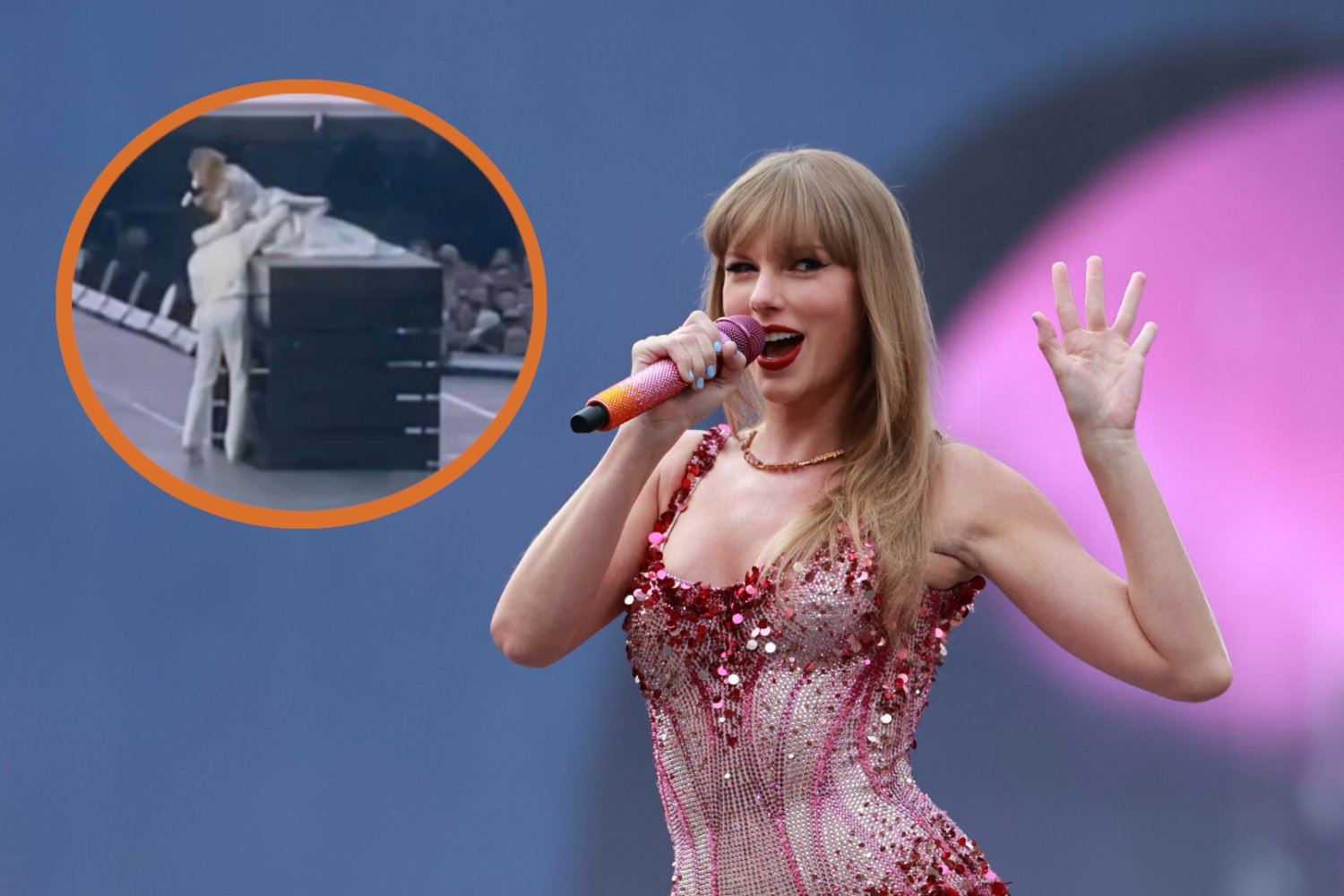 Taylor Swift koncert, Taylor Swift Dublin, Taylor Swift wpadka Taylor Swift koncert, Taylor Swift Dublin, Taylor Swift wpadka