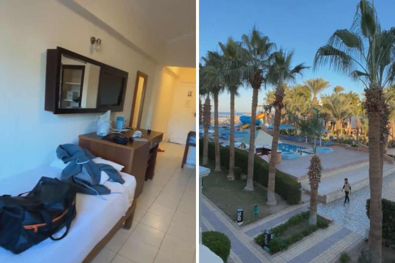 All inclusive w Egipcie za 800 zł. Polak pokazał, jak wygląda hotel Pokazał, jak może wyglądać najtańsze all inclusive w Egipcie