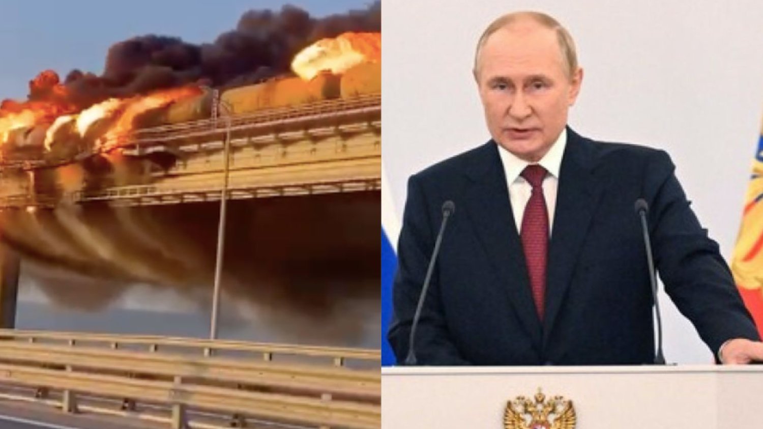Władimir Putin wydał polecenie po ataku na Most Krymski.