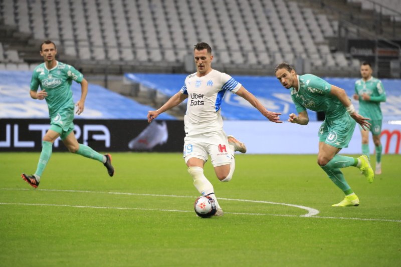 Dwa razy wpisał się na listę strzelców w niedzielę Arkadiusz Milik dla OM