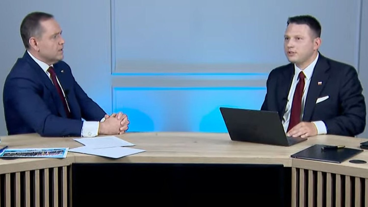 Sławomir Mentzen zaprosił Karola Nawrockiego na wywiad przed II turą wyborów