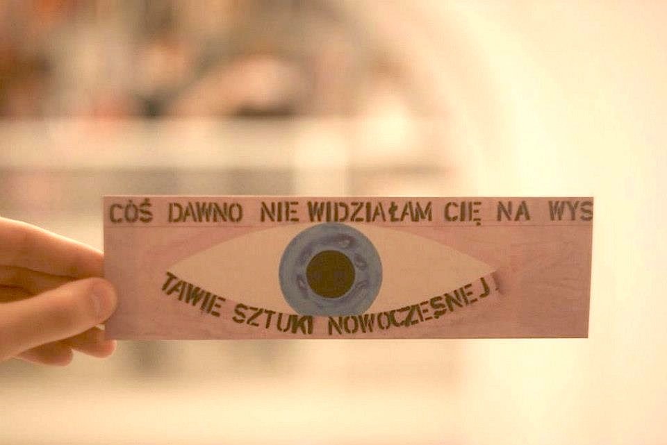 Zakładka z reprodukcją znanego obrazu Pawła Susida.