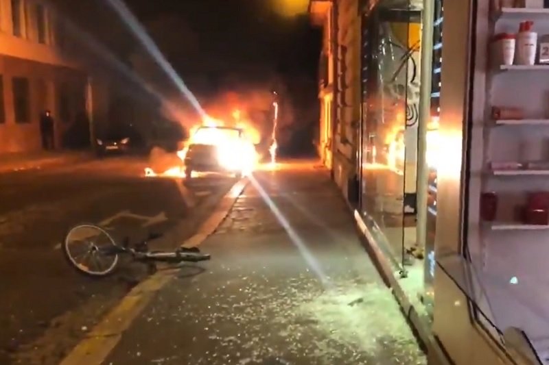 W Paryżu po finale Ligi Mistrzów doszło do zamieszek.