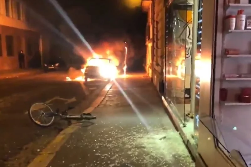 W Paryżu po finale Ligi Mistrzów doszło do zamieszek.