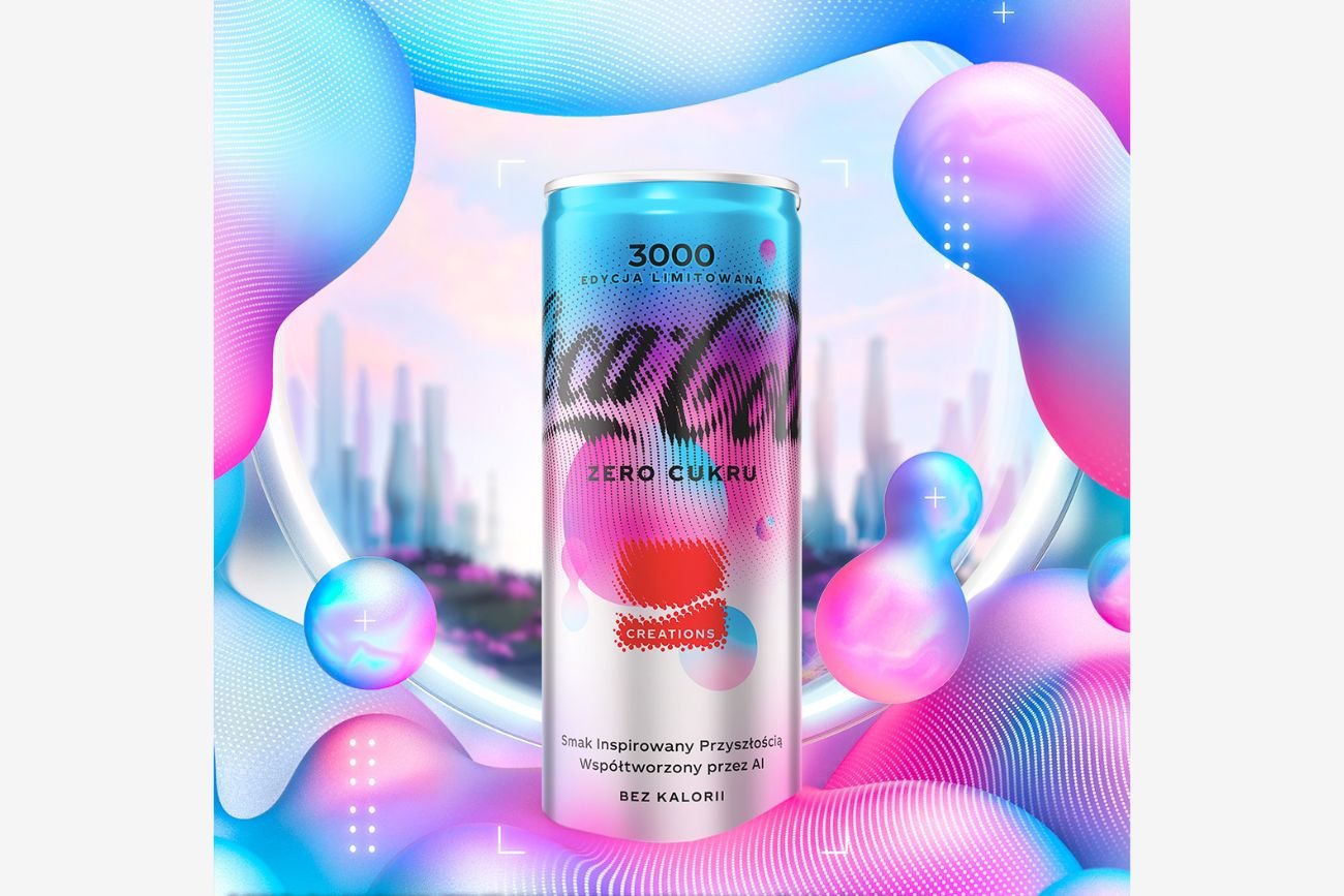 Coca-Cola Creations to seria limitowanych edycji napojów Coca-Cola o nowatorskich smakach i w designerskich opakowaniach. Nowością jest Coca-Cola Zero Cukru 3000, napój z futurystyczną nutą smakową, opracowany przez sztuczną inteligencję.