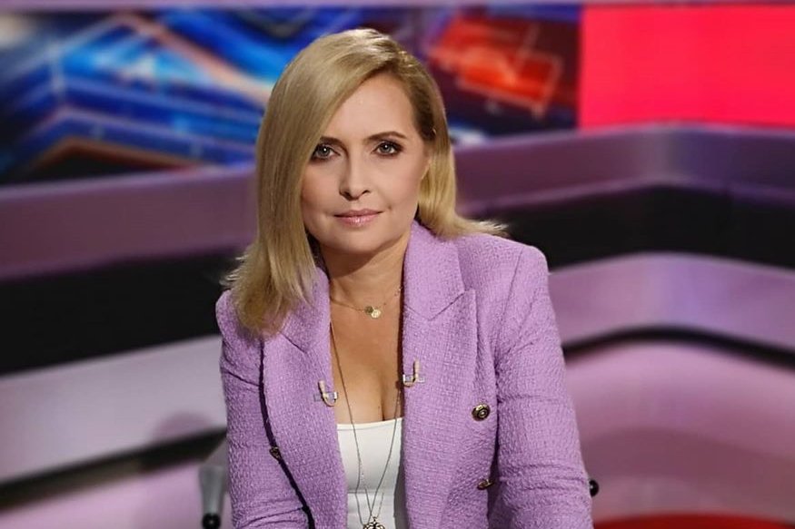 Dziennikarka Polsat News Agnieszka Gozdyra często mierzy się z hejtem