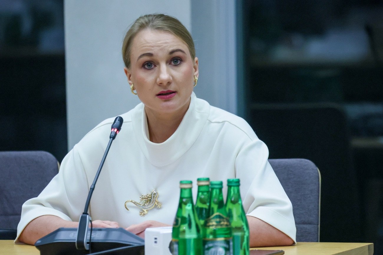 Dorota Brejza podczas przesłuchania na komisji ds. Pegasusa