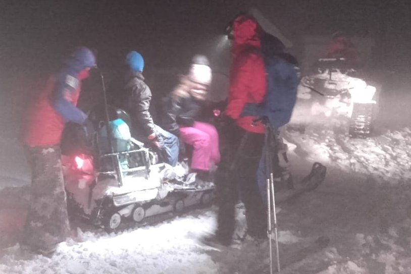 Akcja ratownicza zakończyła się sukcesem.