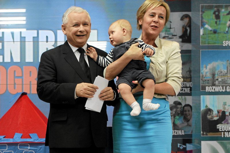 Jadwiga Wiśniewska wystąpi obok Jarosława Kaczyńskiego w nowym spocie PiS