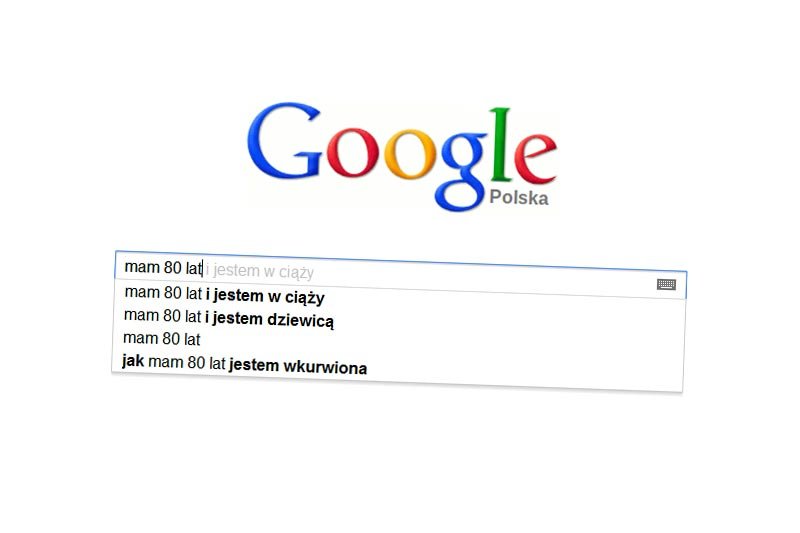 Podpowiedzi wyszukiwarki Google mówią o społeczeństwie więcej, niż badania opinii?