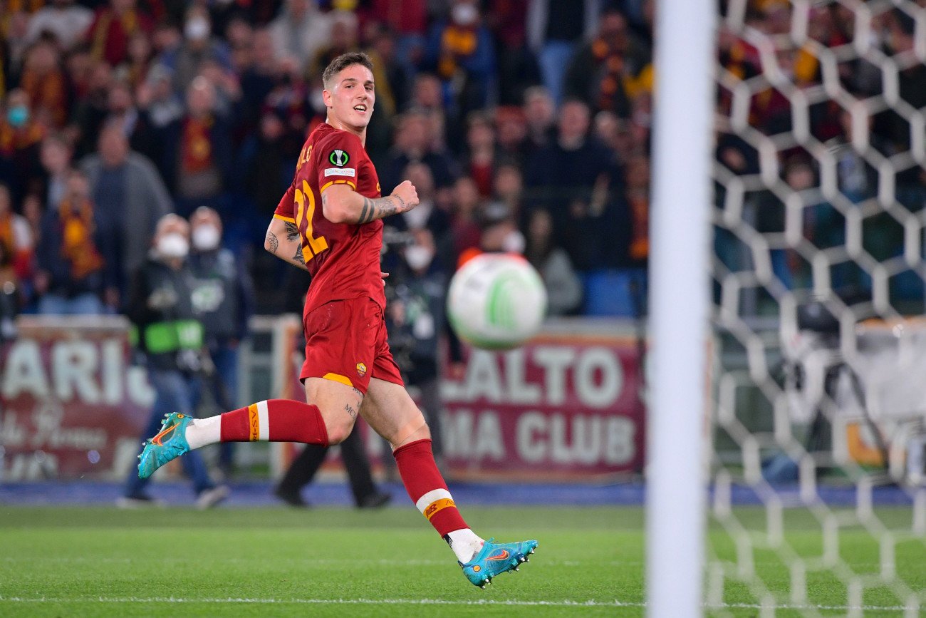 Nicolo Zaniolo zdobył trzy gole w koncertowym występie piłkarzy AS Roma przeciwko Bodo/Glimt.