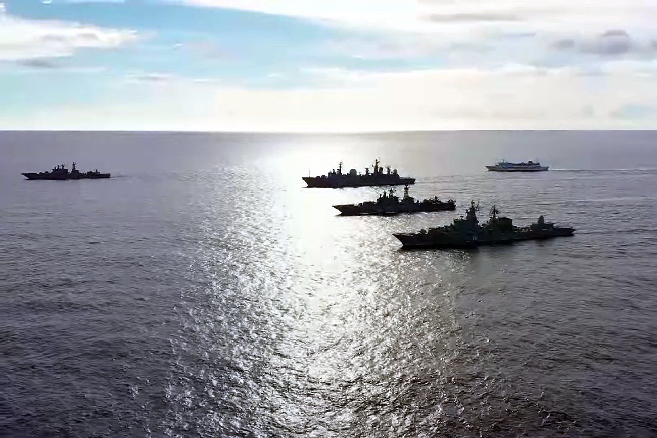 Manewry Sea Breeze 2021. Rosja wysłała na morze okręty Floty Czarnomorskiej.