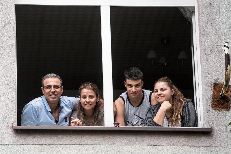 To jedna z rodzin syryjskich uchodźców, która postanowiła wyjechać z Tarnowa i wróciła do Syrii.