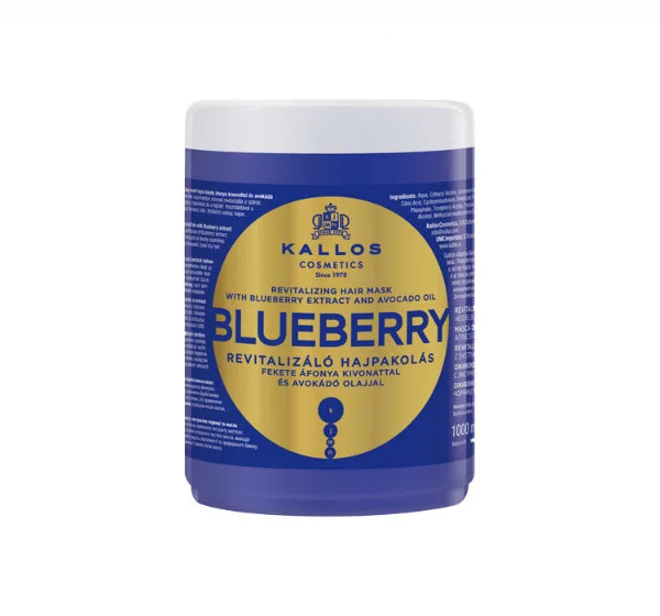 Kallos Blueberry, odżywcza maska do włosów