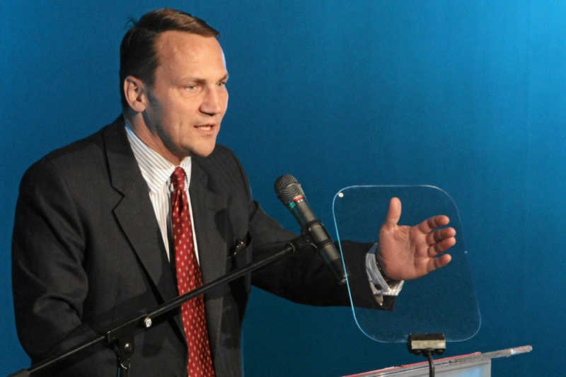 Minister spraw zagranicznych Radosław Sikorski