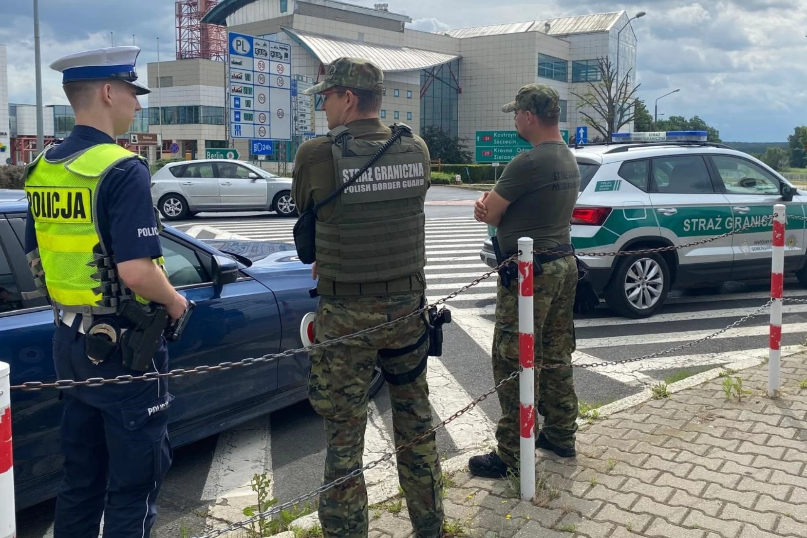 Straż Graniczna i policja