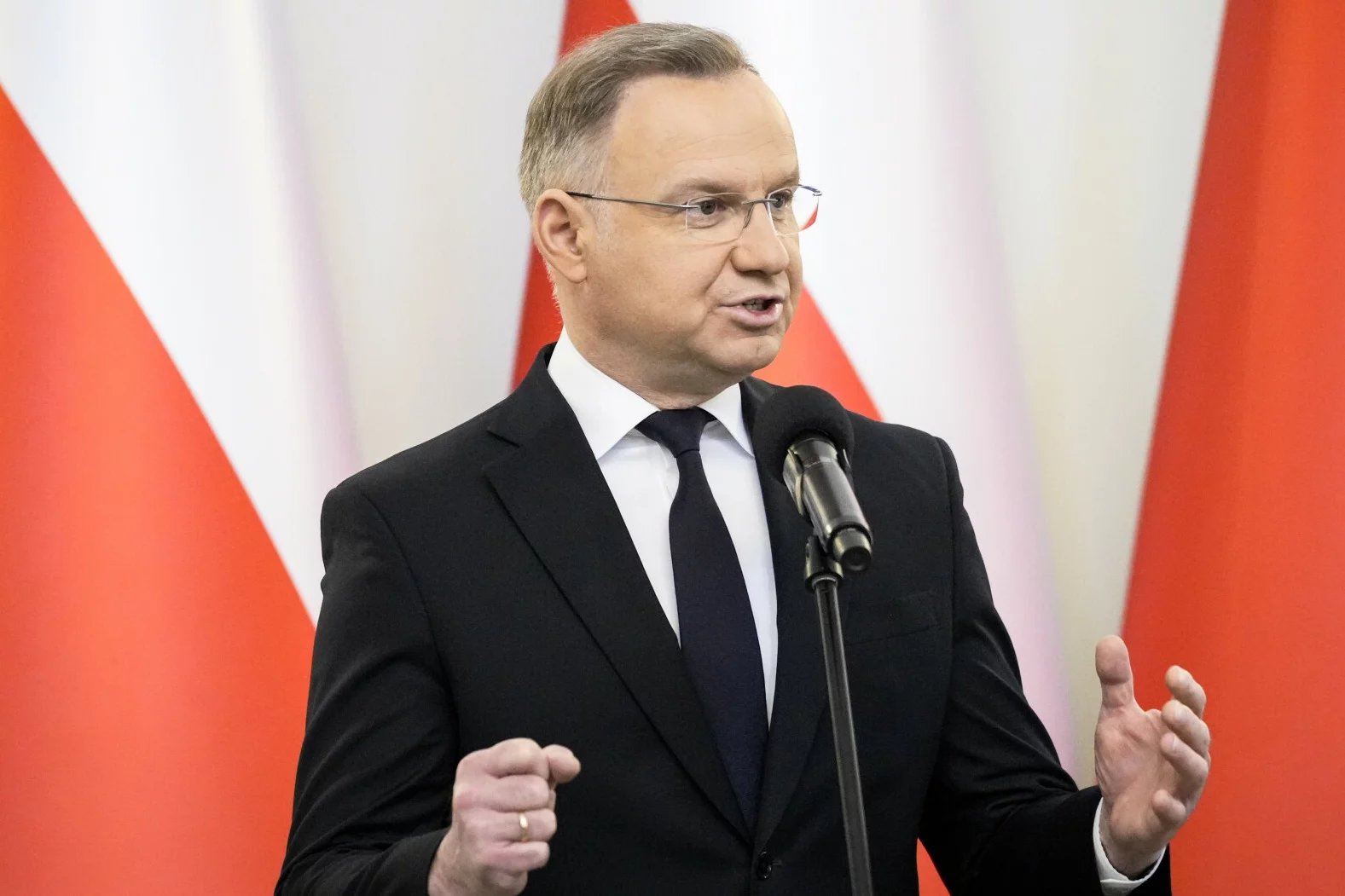 Duda komentuje wyniki sondażowe. Zwrócił się z apelem do Polaków