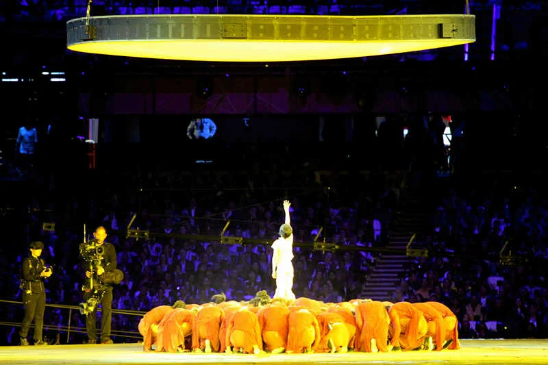 Tej części Ceremonii Otwarcia widzowie NBC nie zobaczyli