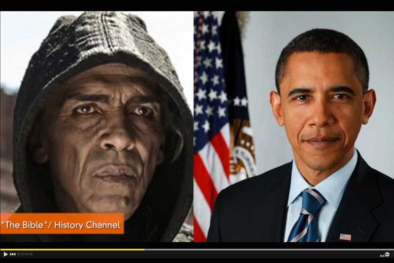 Diabeł z serialu o Biblii przypomina Baracka Obamę?
