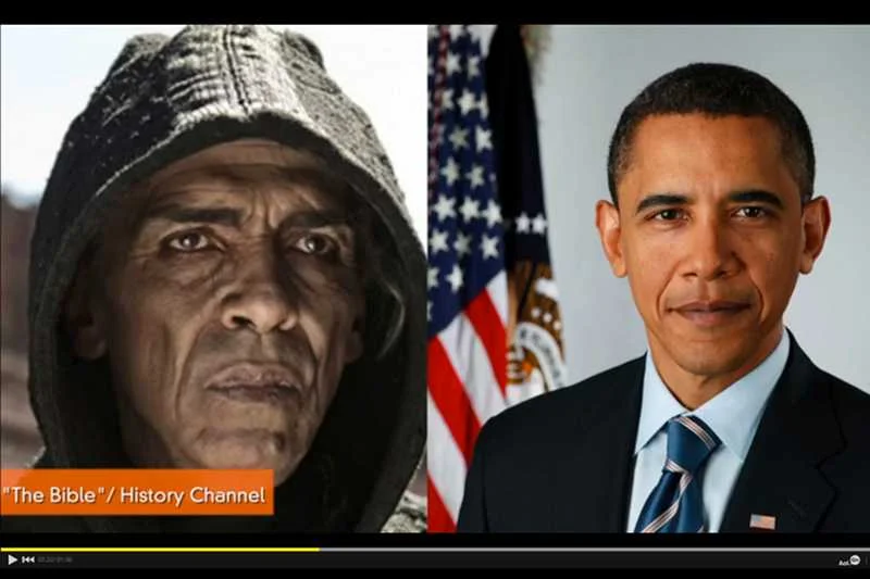 Diabeł z serialu o Biblii przypomina Baracka Obamę?