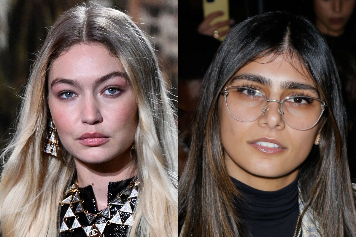 palestyna celebryci gigi hadid mia khalifa wspieranie hamas izrael wojna