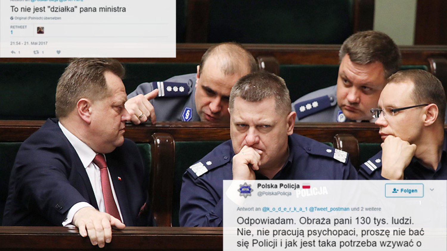Szefostwo policji naprawę powinno zastanowić się nad tym, kogo delegowano do komunikacji z obywatelami na Twitterze... [Zdjęcie stanowi jedynie ilustrację do artykułu].