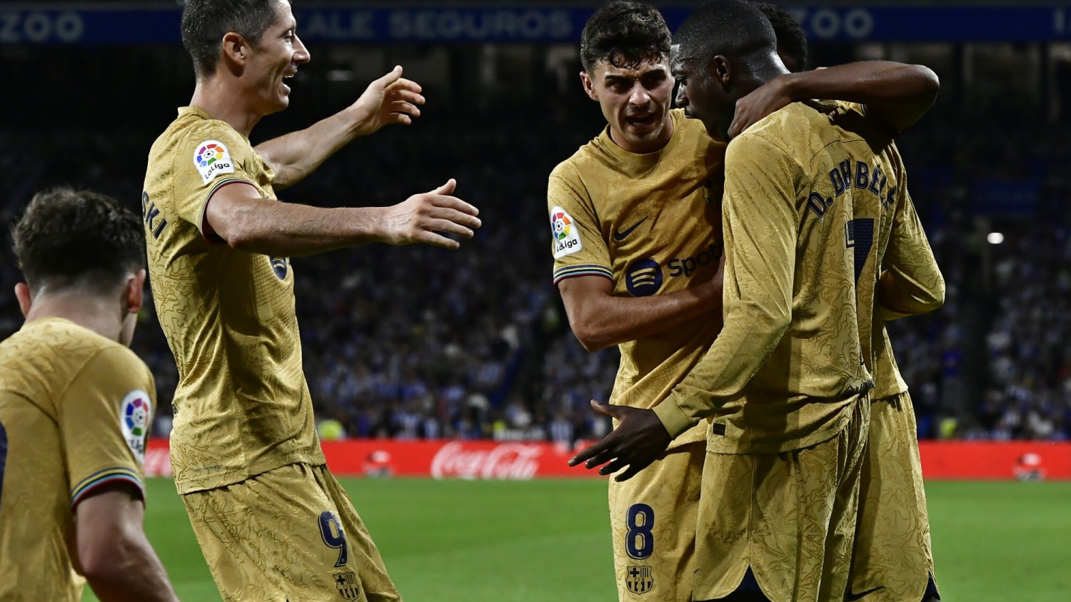To spojrzenie "Lewego" Ousmane Dembele zapamięta na długo. Kibice oburzeni, żądali zmiany