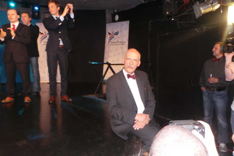 Janusz Korwin-Mikke zdobył najwięcej głosów wśród młodych wyborców.