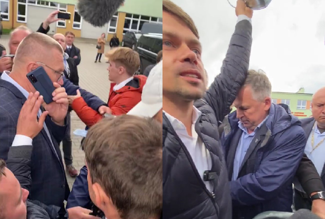 Kaczyński i Kołodziejczak w Przysusze. Działaczka Agrounii zaatakowana.