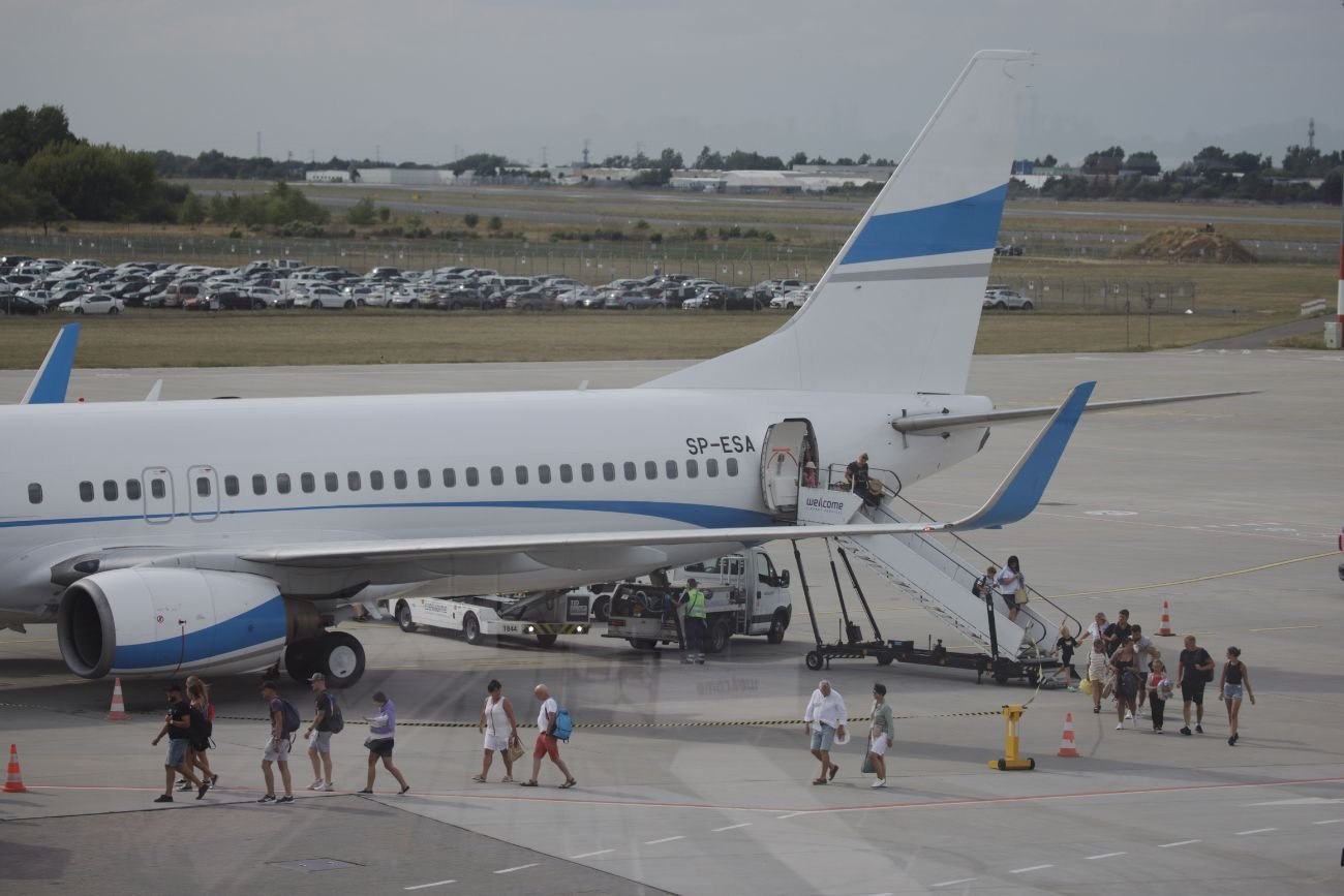Samolot do Egiptu nagle zawrócony do Polski. Wcześniej musiał długo krążyć