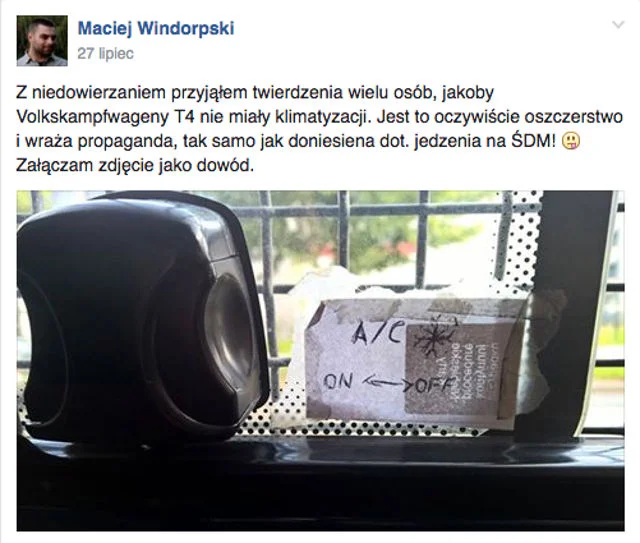 Brak klimatyzacji w transporterach potrafi być dokuczliwy.