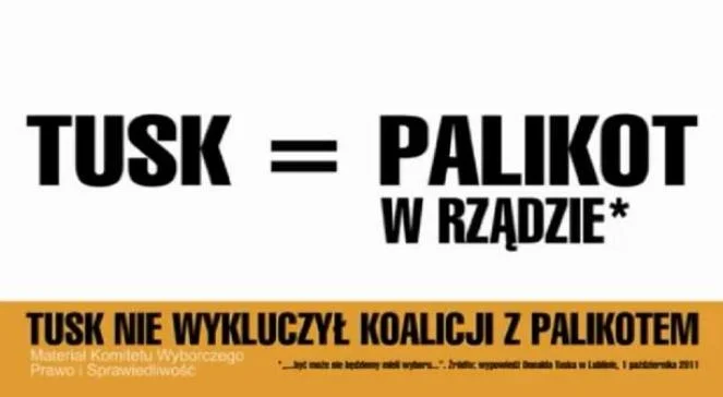 Billboard PiS z 2011 r.