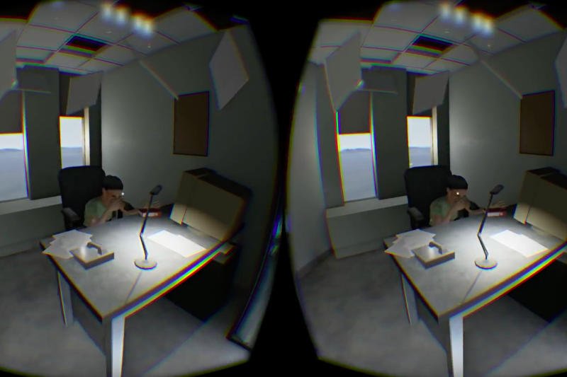 Tak w grze wygląda moment, w którym samolot uderza w drapacz chmur.