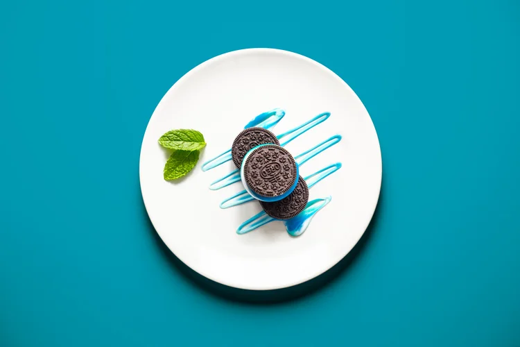 Oreo z pastą do zębów